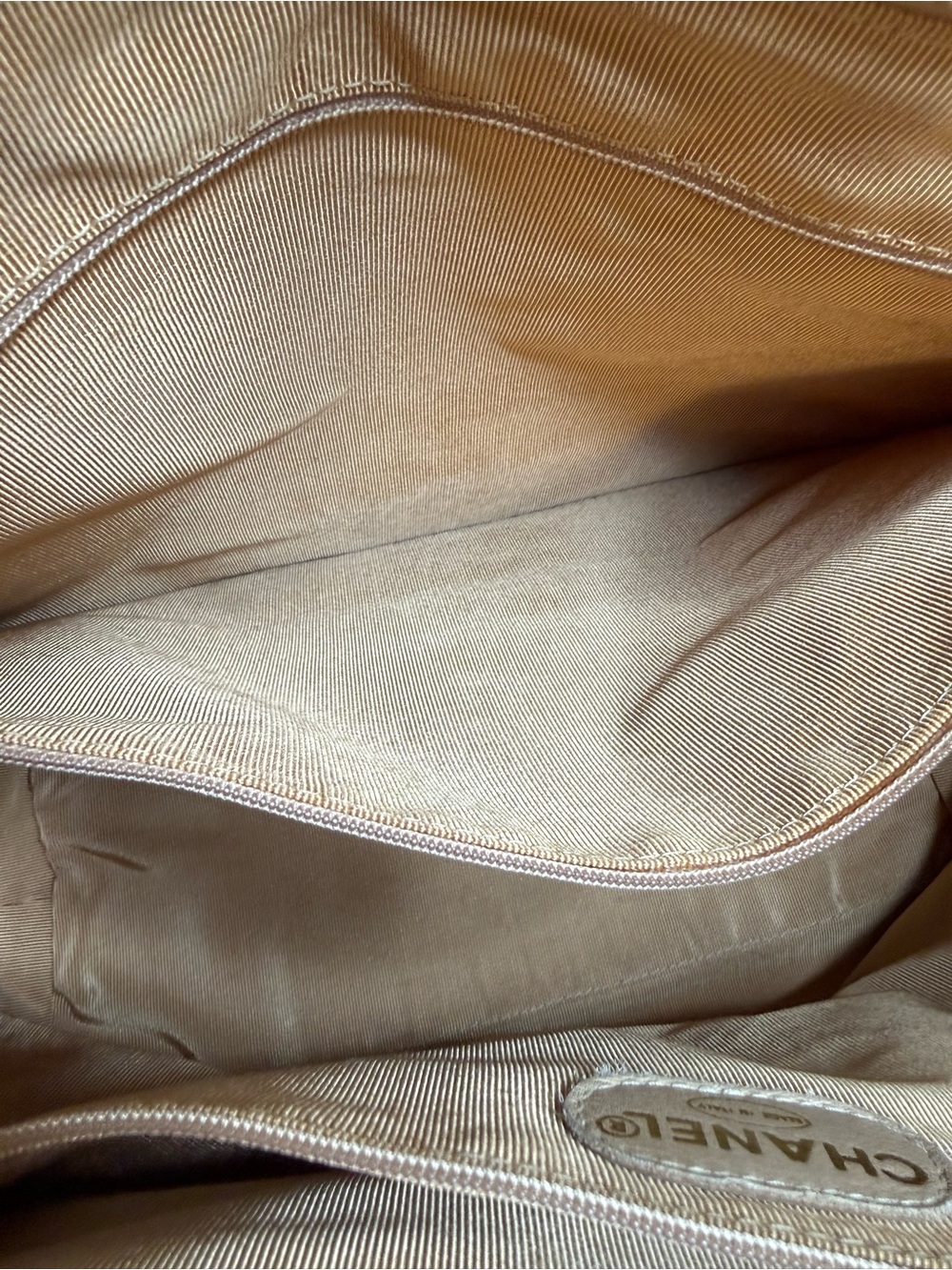 Chanel Caviar Leather CC Tote Bag Gold Hardware Vintage Shoulder Shopper - Picture 15 of 16